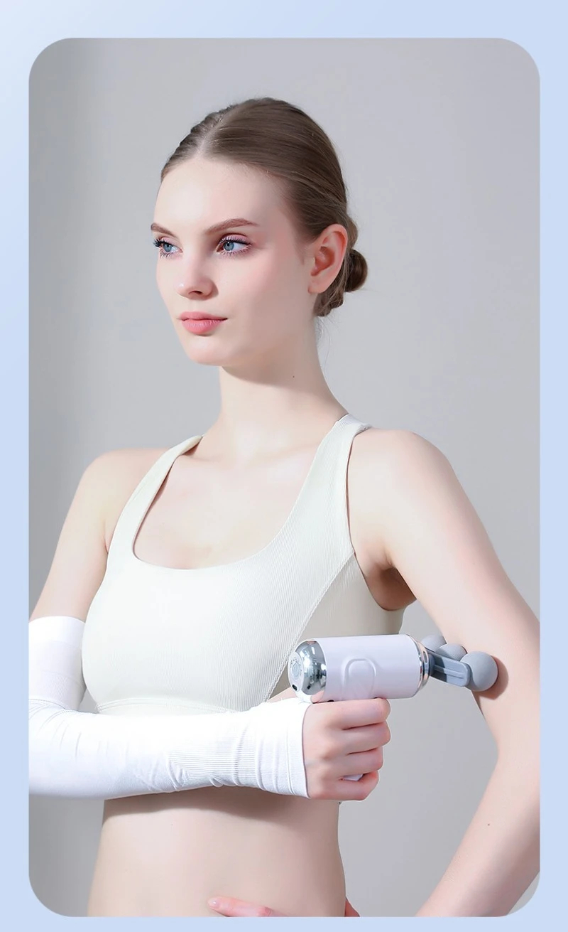 Powerful Fascia Machine Gun Small Strong Low-noise Relieve Pain Muscle Massager Pistol Professional Electric Massage Device
